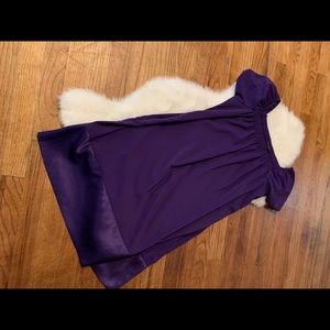 Gorgeous deep purple dress!